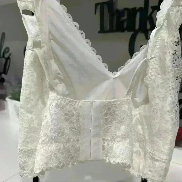 PARFAIT Adriana P5482 Women's Curvy and Full Bust Supportive Wire-Free Lace Bra - Picture 4 of 5